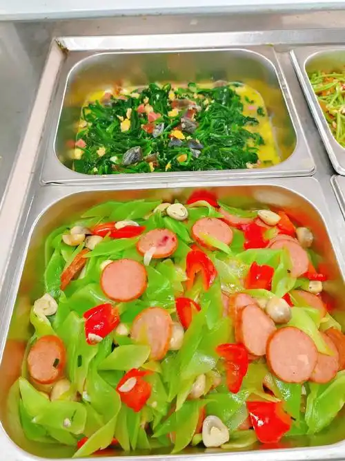 公司食堂员工餐.2023年11月29号,今日工厂食堂员工餐分 - 抖音