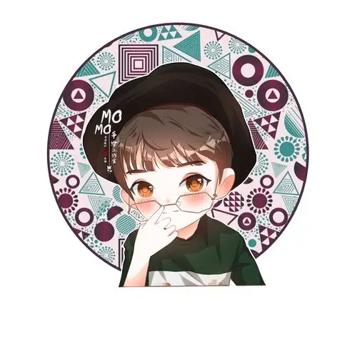 易烊千玺 明星 q版 手绘头像