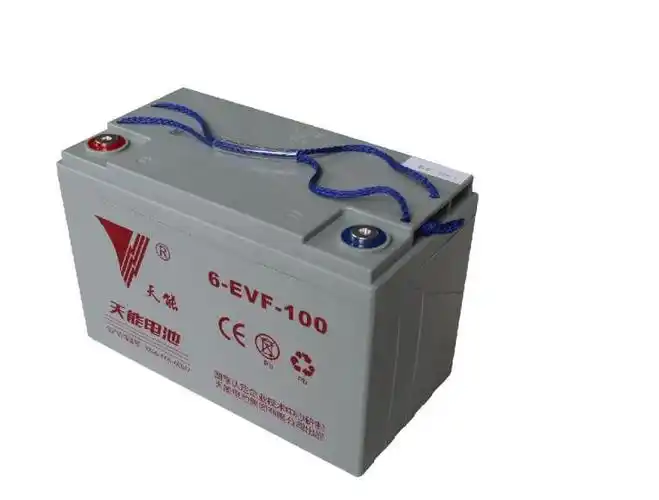 电池天能6evf100a12v100ah电动汽车四轮车洗地巡逻车专用电动车电池