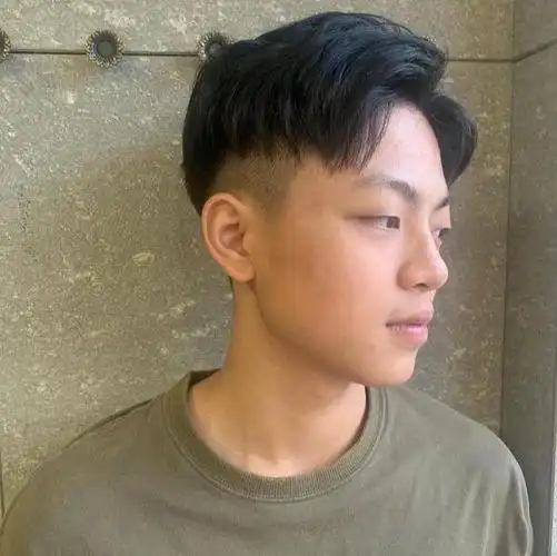 男生两边掏空发型叫什么这几个造型潮流帅气剪完提升颜值