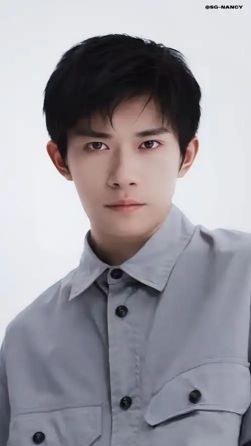 #易烊千玺黑白丝巾##emporio armani全球代言人易烊