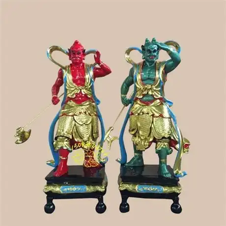 大力鬼王佛像厂家 牛头马面牛将