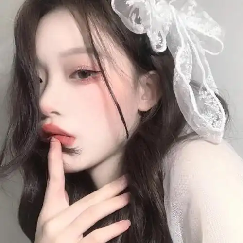 100张绝美仙气 真人女生头像