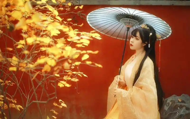 抖音上最火的古装女装图片-美女壁纸 - 壁纸家