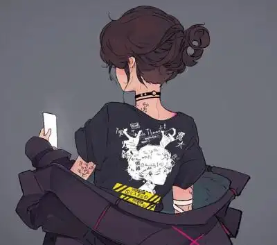 黑人动漫酷女头