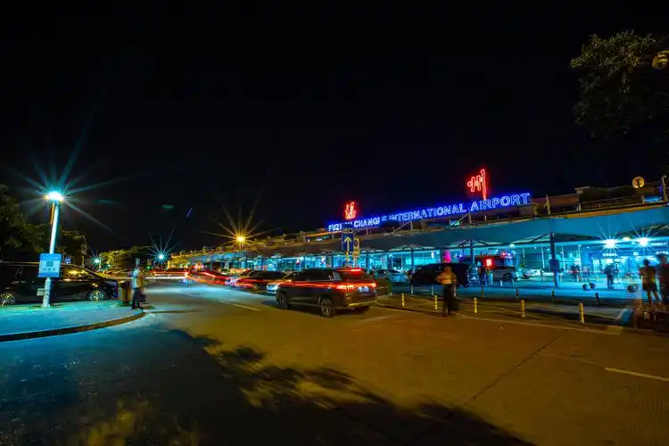 长乐机场等客顺路拍