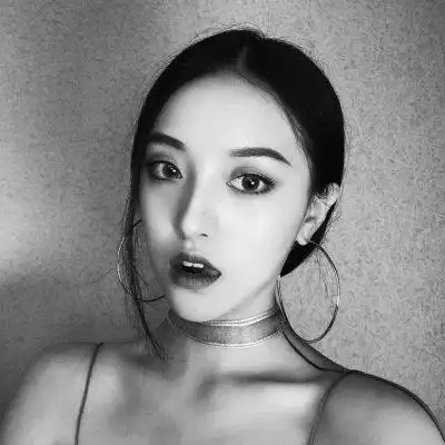 高清黑白女头 高清好看冷艳的黑白性感女头像图片_女生头像_美头网