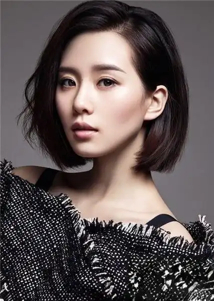 刘诗诗时尚短发发型百变短发彰显优雅范