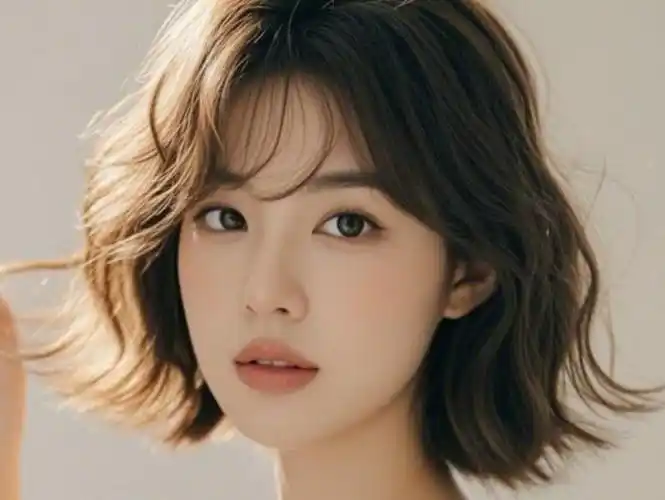 女生短发烫发必看,法式蛋卷头烫发教程