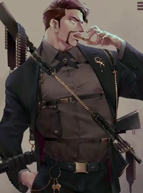 西装暴徒满屏的荷尔蒙