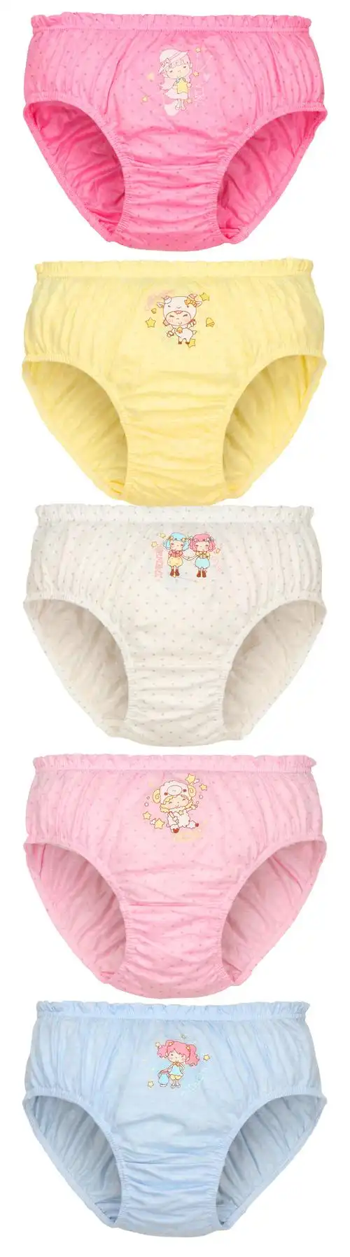 女童内裤全棉三角裤 儿童纯棉内裤可爱中小童三角裤头女宝宝短裤