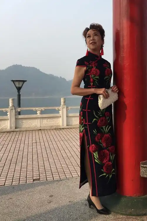 旗袍女人花 - 美篇