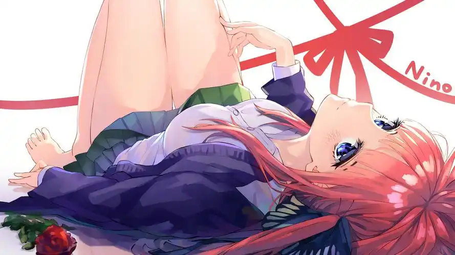 五等分的花嫁性感同人插画桌面壁纸