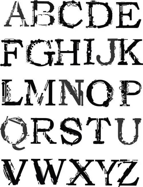 模板免费领取素材分类: 矢量艺术字所需点数:0点关键词:创意英文字体