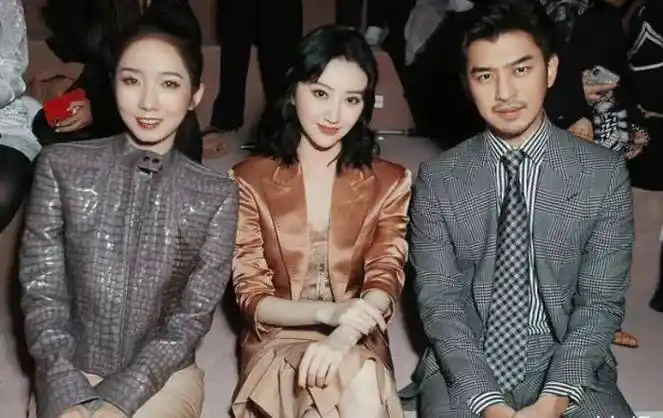 有种合影叫远离景甜,原以为是玩笑,照片才懂什么"人间富贵花"_作品