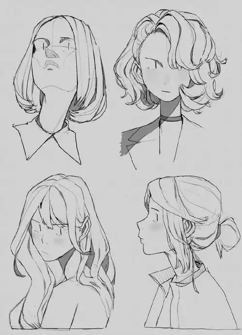 动漫绘画##绘画参考素材##学画画上轻微课##绘画入门教程##二次元