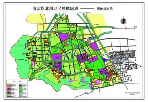 海淀北部规划图