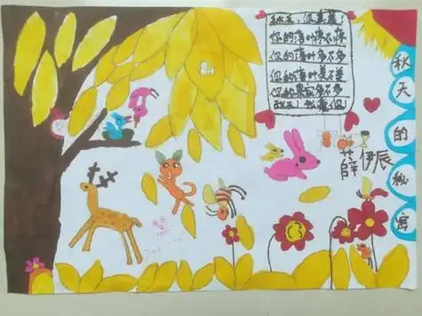 有关我的小花园的手抄报 幼儿园的手抄报