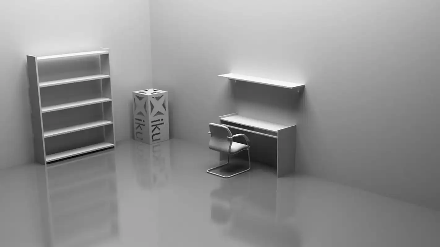 3d立体书架电脑桌面壁纸图片