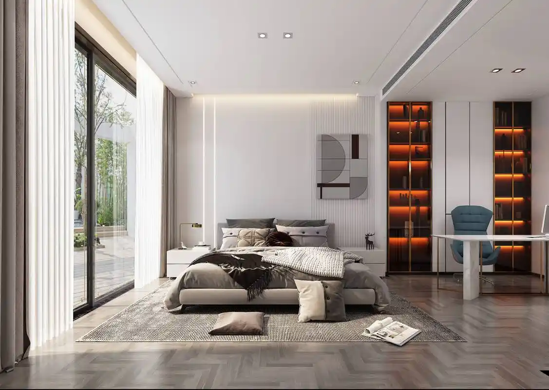 别墅装修风格大全2021新款图片|1100平香樟园-混搭风格