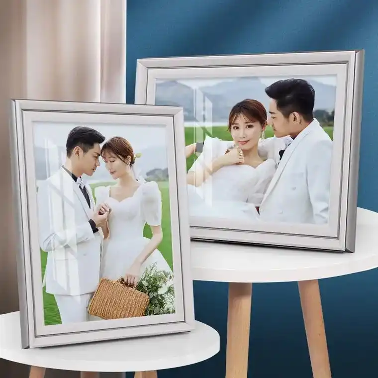 这个结婚照相框真的太棒了!36寸大尺寸,让我们的照片看起来更 - 抖音