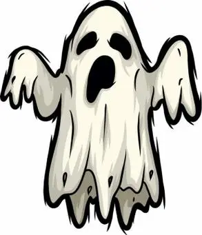 卡通漫画风格鬼魂png图片免抠矢量素材