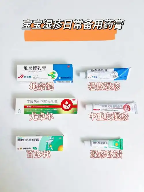 自用推荐宝宝湿疹日常备用药膏及用法