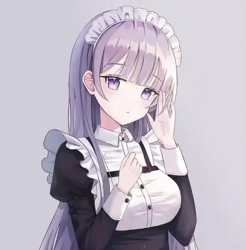 云端仙境紫发少女头像合集3神秘而迷人