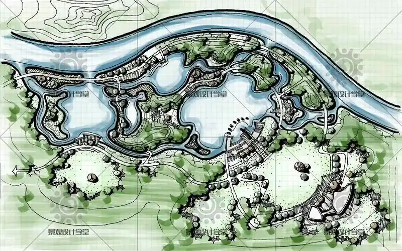 设计课堂|水体环境设计随堂示范02