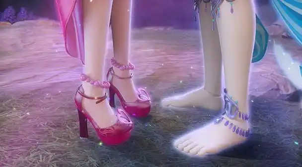 叶罗丽公主们都换上了新鞋子造型新颖灵公主换成平底鞋