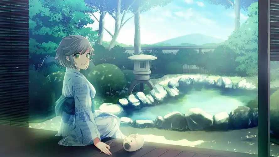 唯美动漫风景插画桌面壁纸