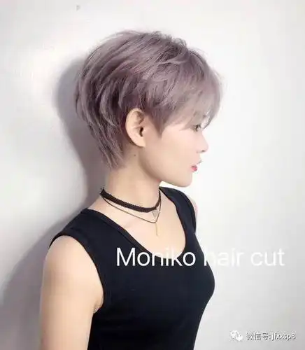 2018流行"短鬓角"_发型