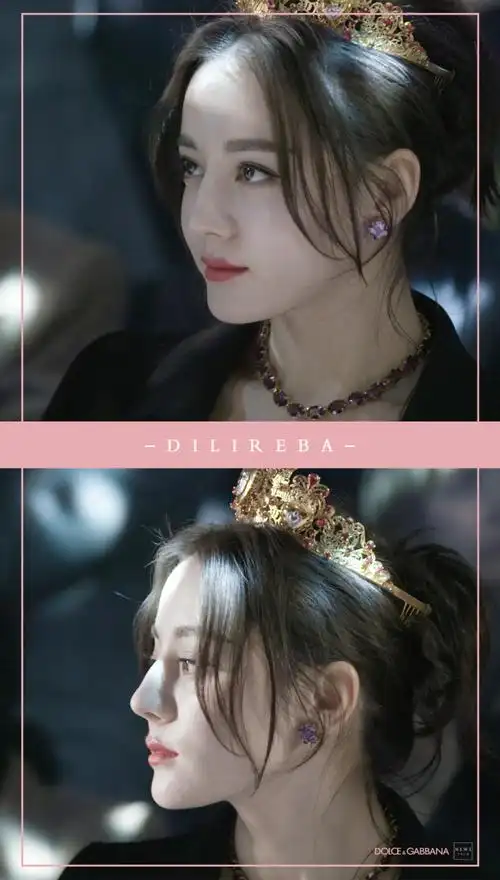 迪丽热巴米兰时装周美图回顾:比任何星辰都要耀眼_皇冠