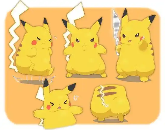 神奇宝贝精美壁纸:皮卡丘的表情包收好,这雷丘的回头杀!