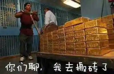 你们聊,我去搬金砖去了