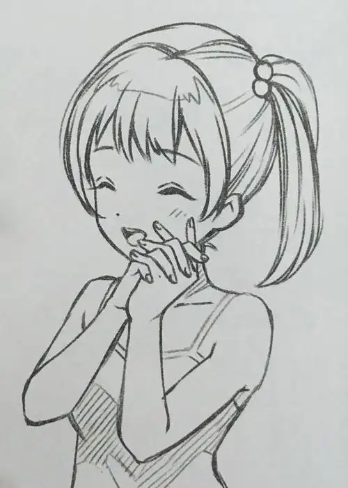 教你如何画好漫画女生不同情绪的表现动作画法