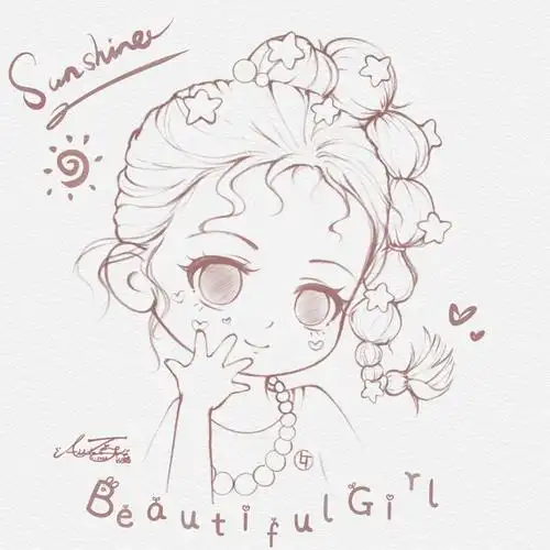 一木#左滑大赛  #q版  #procreate  #女生头像  #procreate绘画