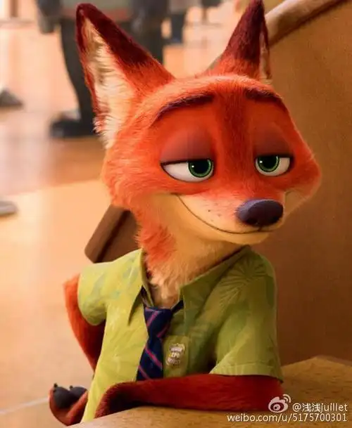 在被各种刷屏和推荐后看了疯狂动物城~全程. 来自浅浅juillet - 微博