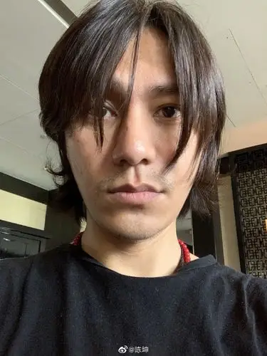 陈坤发自拍照头发耷拉表情诡异43岁大叔秒变53