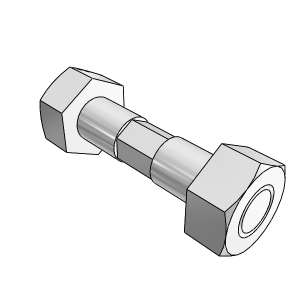 lbrsm, slbrs - 关节轴承连接棒 两端外螺纹简易型(l尺寸指定型)