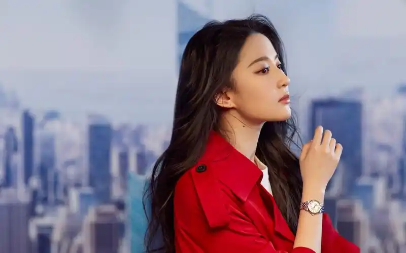 刘亦菲木兰红摩登高清桌面壁纸_大陆明星_壁纸下载_美桌网