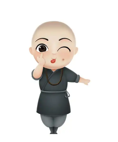 和尚小娃娃卡通人物系列