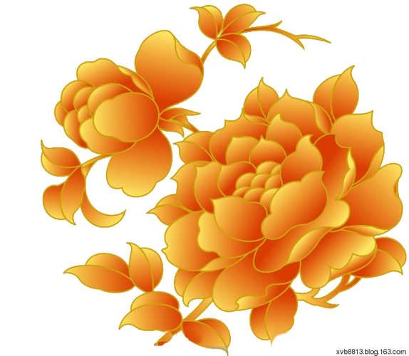 《透明牡丹-玫瑰》〖免抠png素材〗【适合ps画音贴图制作】