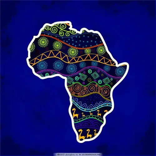 非洲简笔画 非洲简笔画轮廓