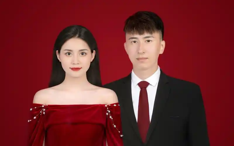 结婚登记照,一辈子都是最美的样子!