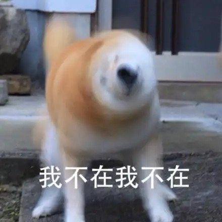 我不在我不在 - 我不听我不听 67_doge_摇头_拒绝表情