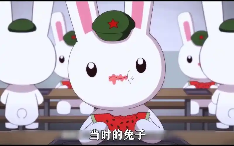 那年那兔那些事儿: 那年兔子穷到只能吃西瓜,后来发家了,还是喜欢吃