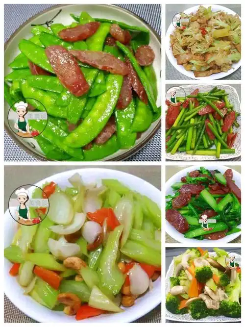 原创六道年夜饭小炒菜,荤素搭配,实惠又开胃,春节家宴上桌成抢手菜