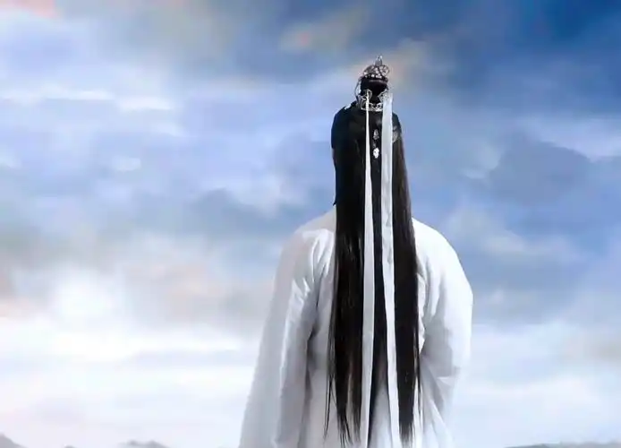 应渊君的背影好孤寂