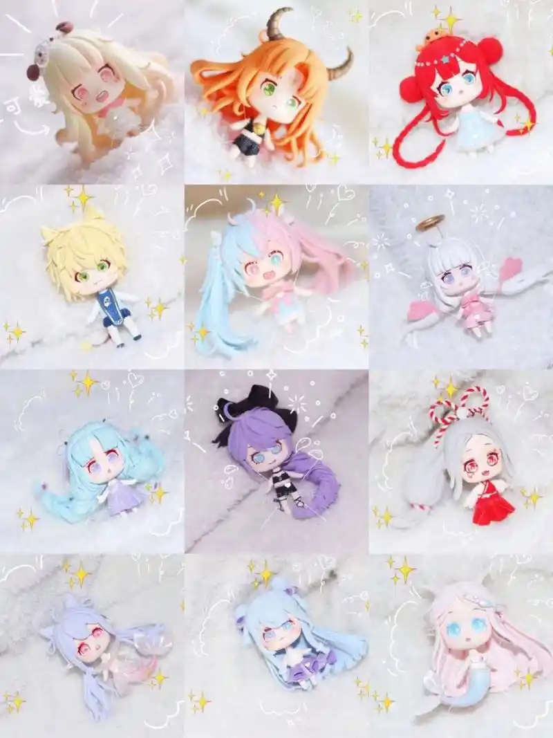 粘土12星座你喜欢哪一个呀?